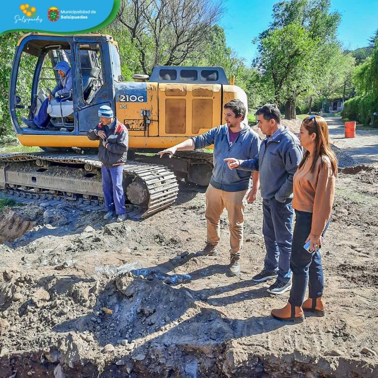 Salsipuedes: El intendente Bustos supervisó obras importantes