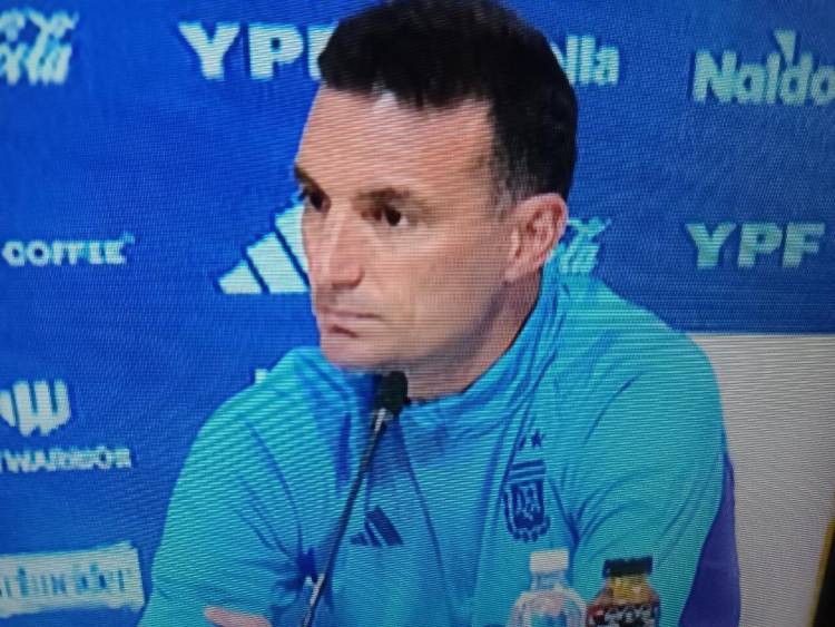 "Lionel Scaloni dijo"