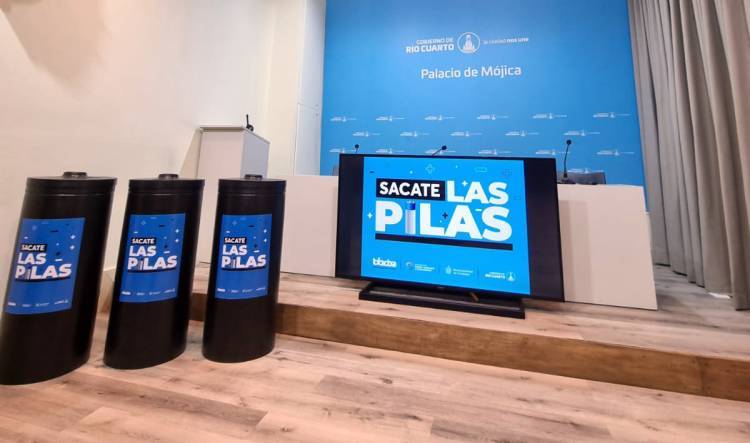 Rio Cuarto se adhirió al programa “Sacate las Pilas”
