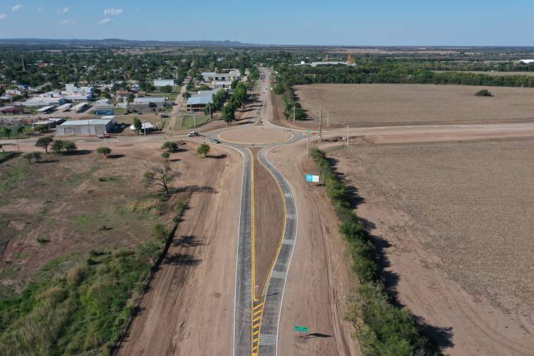 En el norte cordobés, habilitaron el primer tramo de pavimentación de la ruta 16