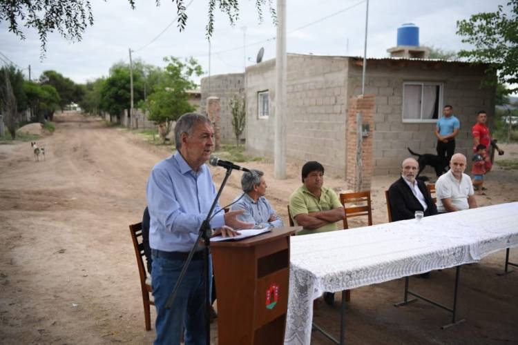 Schiaretti realizó su última inauguración en Sauce Arriba