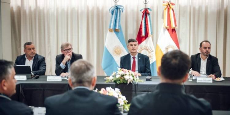 Daniel Passerini tuvo su primera reunión de Gabinete