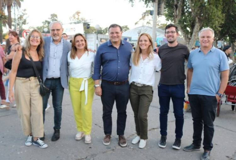 Dario Capitani presente en la apertura del Festival Nacional de Doma y Folklore de Jesús María