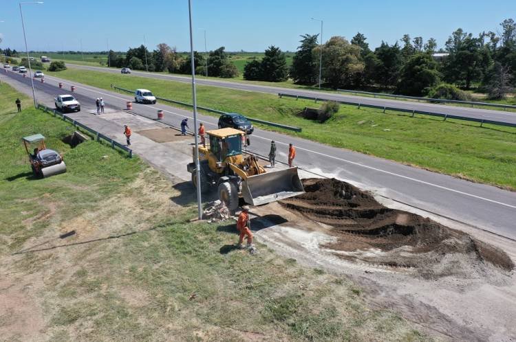 La rehabilitación de la autopista Córdoba-Pilar en pleno avance