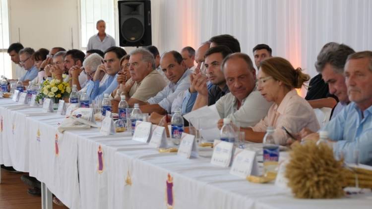 Sergio Busso insistió en la necesidad de quitar las retenciones