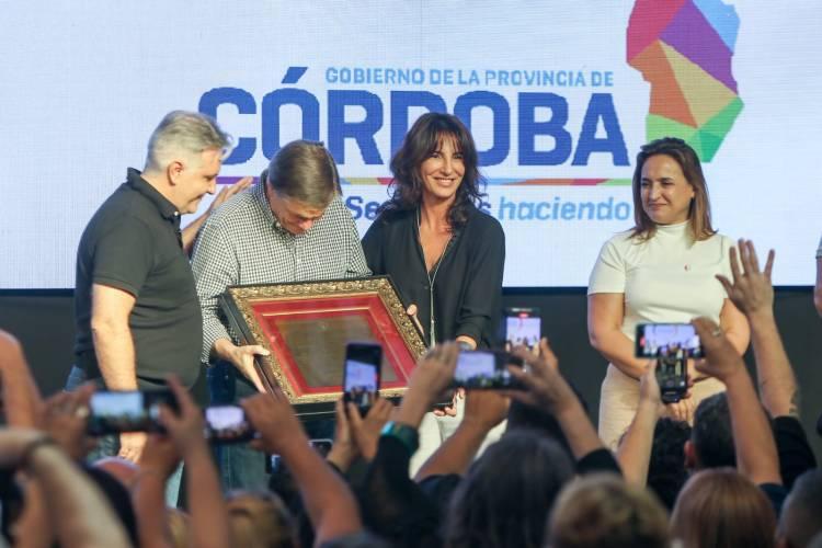 Llaryora y Prunotto juntos en la celebración de los 40 años del PAICOR 