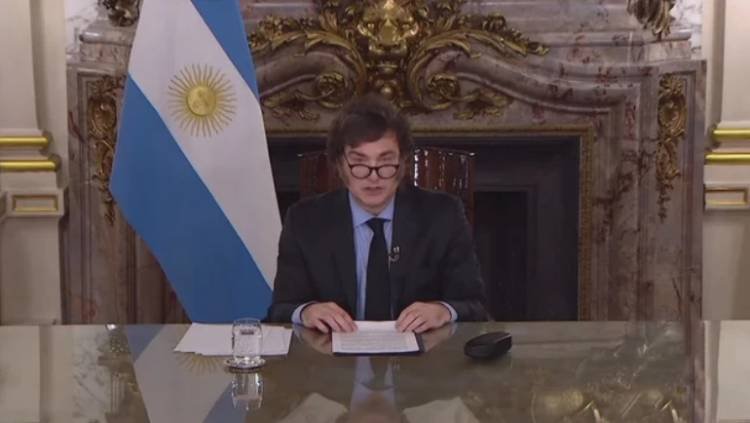 Los números de Milei por Cadena Nacional