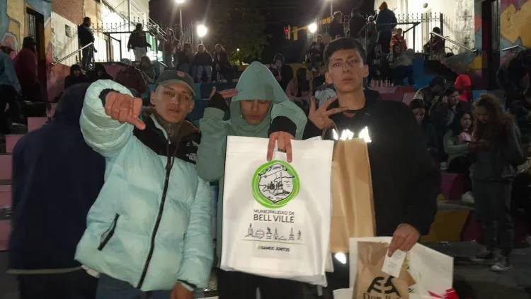 El freestyle copó el auditorio Cognigni en Bell Ville