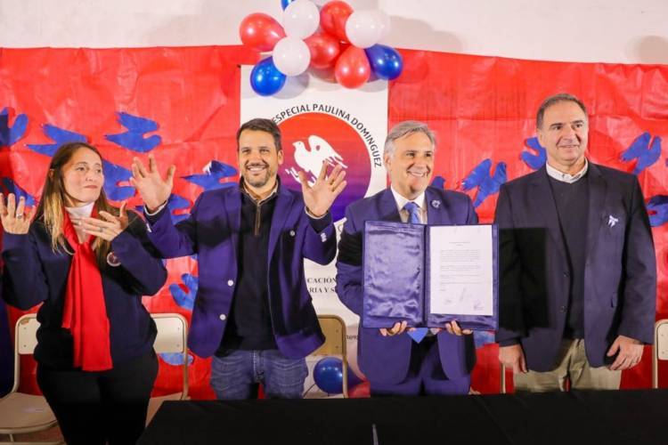 Anunciaron la estatización  del Instituto Especial Paulina Domínguez