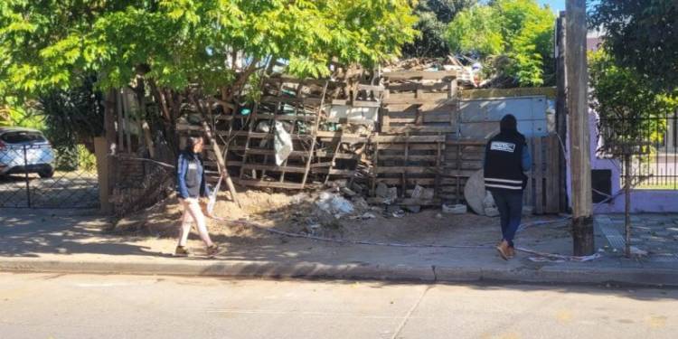 Se puso en marcha la Unidad de Riesgo Sanitario con un allanamiento en Villa Azalais