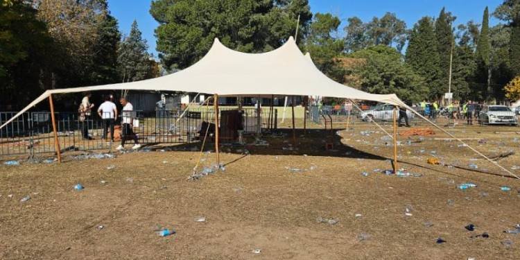 Clausuraron una fiesta de 4.000 personas en el predio Corazón de María