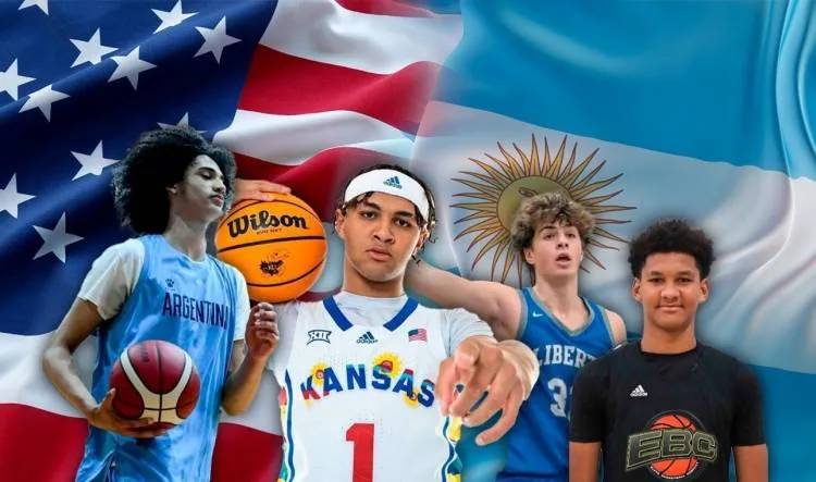 Alonso Easterling es uno de los 4 yankipibes de los seleccionados argentinos juveniles