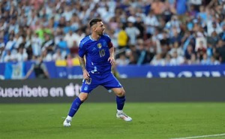 Último amistoso: Argentina cumplió, ganó y goleó ante un débil rival