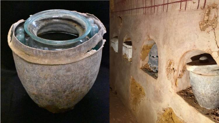 Increíble descubrimiento en una tumba romana