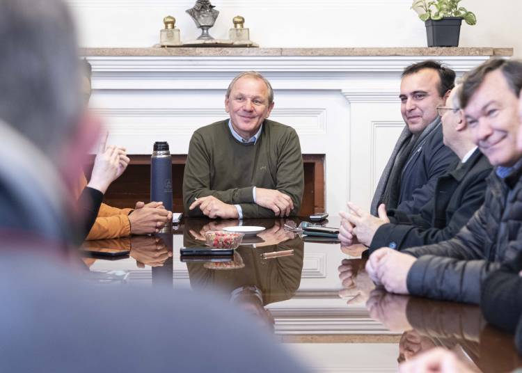 El intendente De Rivas  planifica una agenda de trabajo en conjunto con otros intendentes del departamento Rio Cuarto