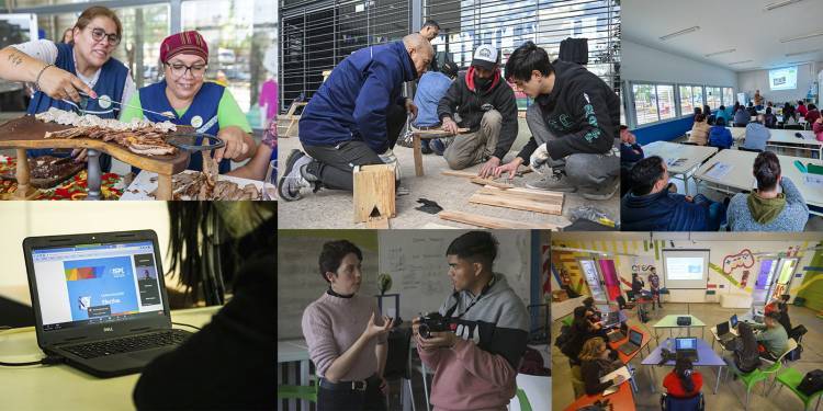 En los Parques Educativos brindarán cursos de formación profesional y laboral gratuitos con certificación oficial