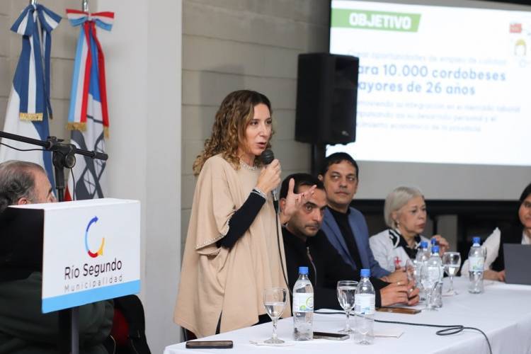 Vecinos y vecinas de Rio Segundo podrán sumarse a Empleo +26
