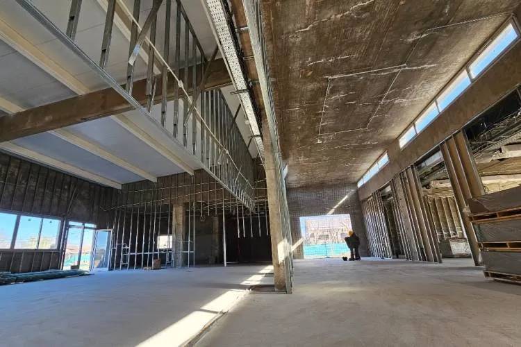 Vicuña Mackenna: Gran avance de las obras en la nueva escuela ProA