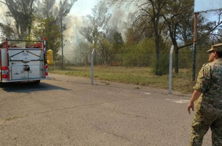 El Ente Metropolitano ejecutó obras en la zona de La Mezquita que optimizan el combate contra el fuego