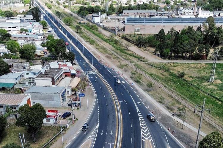 Etapa final de obra que mejorará el tránsito en la Ruta Nacional 9 Norte