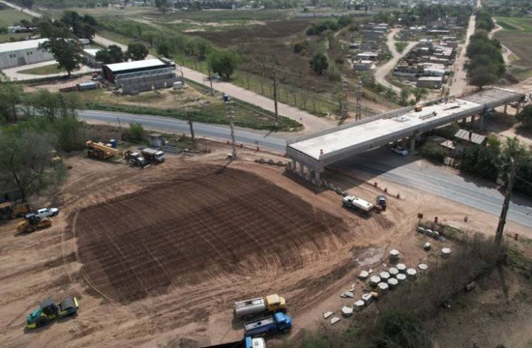 Gran avance de la obra de Circunvalación Villa María – Villa Nueva