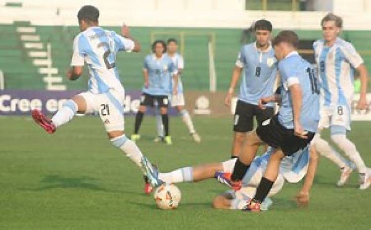 Sudamericano Sub-15 de FÚTBOL: Argentina le ganó a Uruguay y está en semis