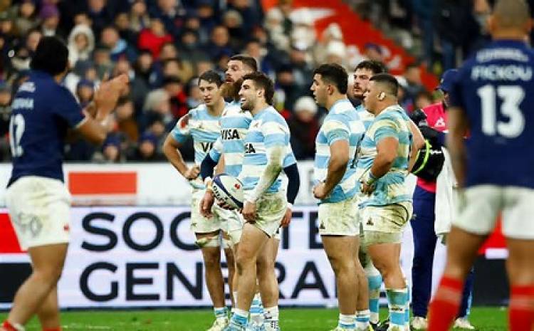 RUGBY: en el último partido del año Los Pumas perdieron en París
