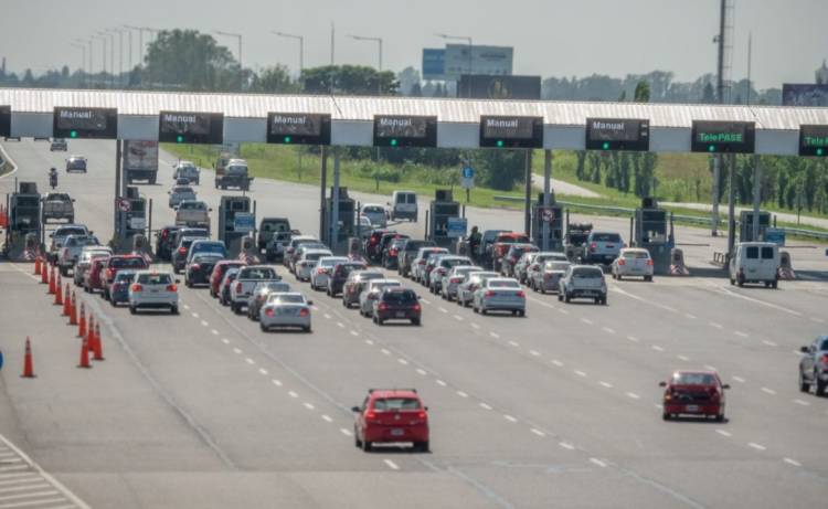 Un millón cien mil autos ya circularon por las rutas de Córdoba en lo que va del 2025