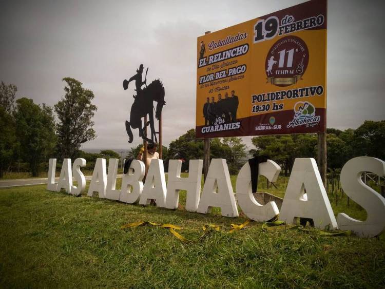 Las Albahacas celebra la 14º edición del Festival de Jineteada y Folklore