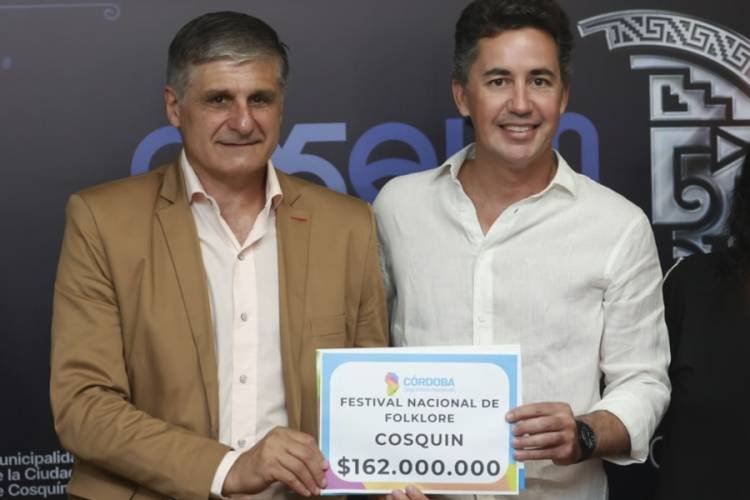 Cosquín: El Festival Nacional de Folklore recibió fondos de la Provincia