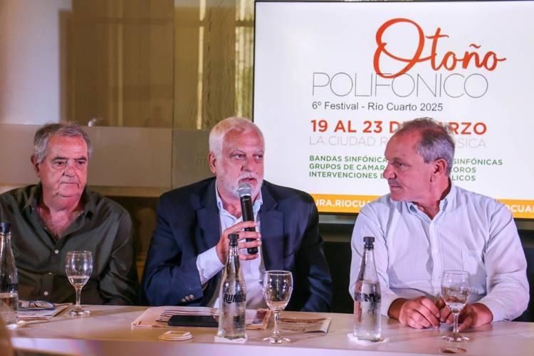 Confirmaron la grilla de artistas para la 6° edición del Festival Otoño Polifónico