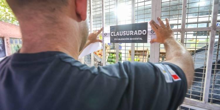 Clausuraron a cinco verdulerías y carnicerías