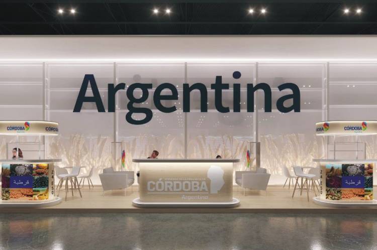 Con stand propio, Córdoba participa de la principal feria de alimentos de Medio Oriente