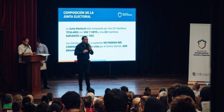 Elecciones en Centros Vecinales: más de 1100 vecinos y vecinas se capacitaron para integrar las Juntas Electorales