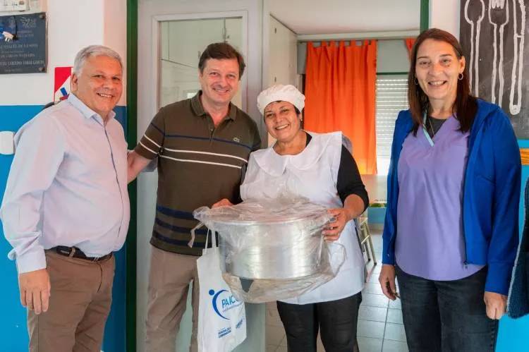 Paicor refuerza su compromiso en las escuelas de Arroyito