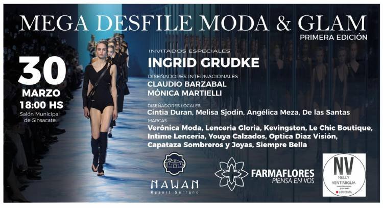 Mega Desfile de moda y glam en Sinsacate