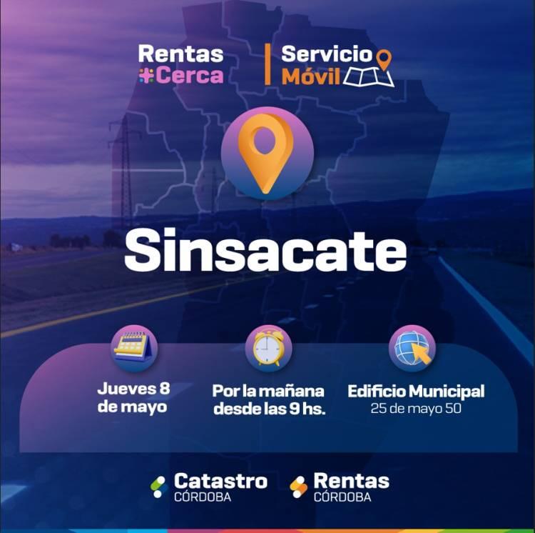 Sinsacate: el servicio móvil de Catastro y Rentas atenderá a los vecinos