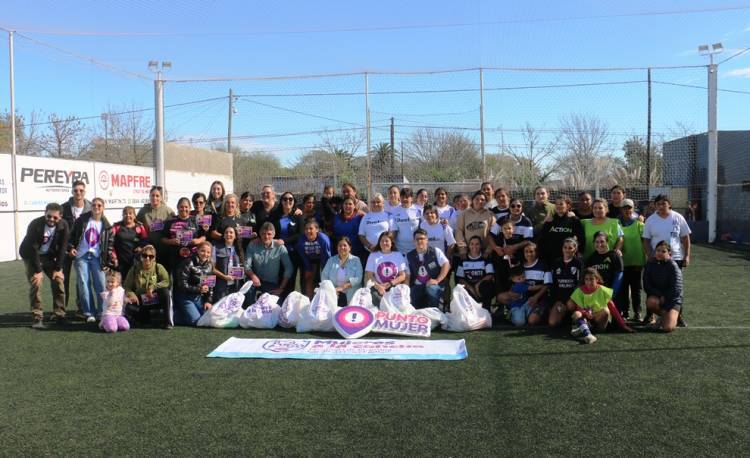 En La Carlota, activaron el programa Mujeres a la Cancha