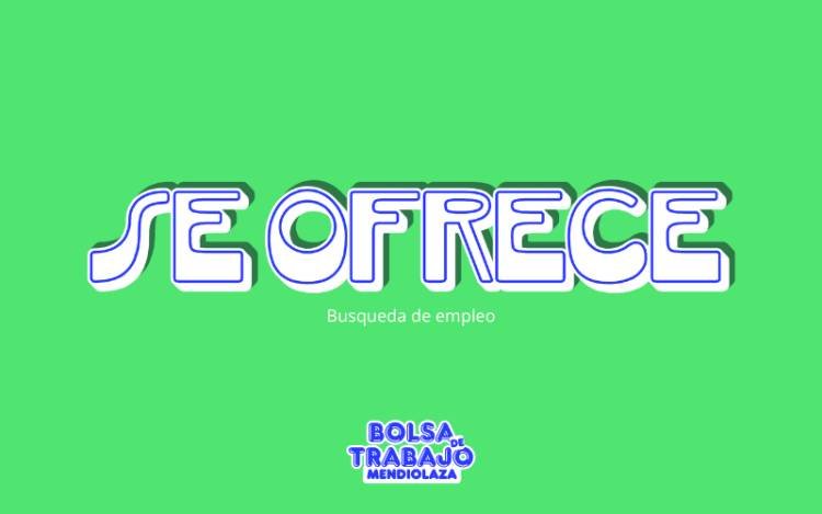 Cajero de supermercado, jardinero, administración de redes sociales