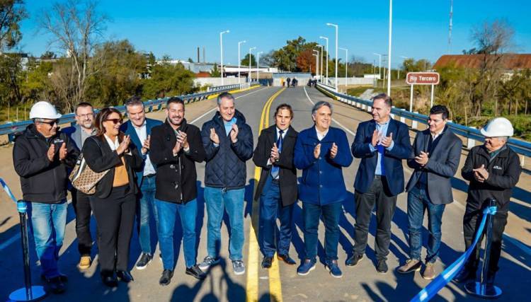 Bell Ville estrenó nuevo puente urbano que mejorará la conectividad vial