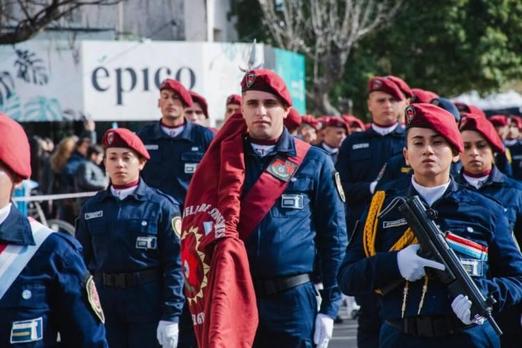 En Rio Tercero, más de 600 aspirantes de la Policía de Córdoba juraron lealtad a la bandera
