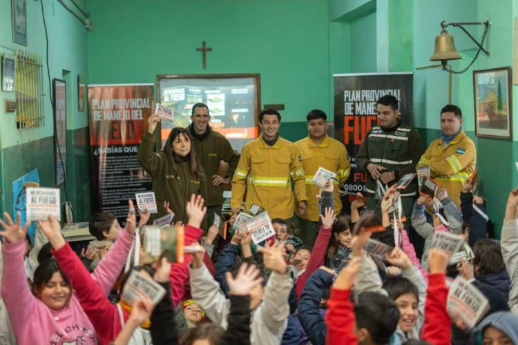 En alerta por Incendios: Capilla del Monte refuerza la prevención desde las aulas