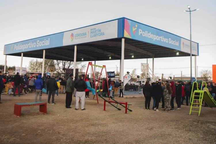 Invirtieron más de 400 millones en un polideportivo social en barrio 12 de Julio