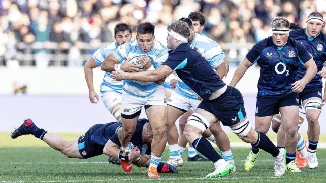Rugby: Inglaterra fue una aplanadora contra los Pumas