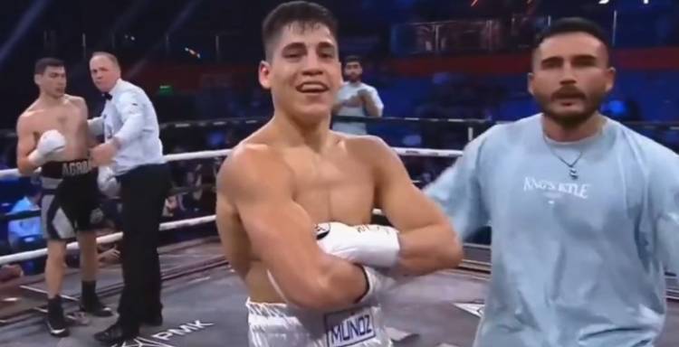 BOXEO: Tremendo nocaut del argentino Muñoz en Rusia
