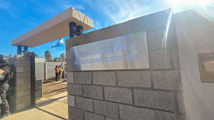 En Quebracho Herrado, inauguraron la sede del Juzgado de Paz