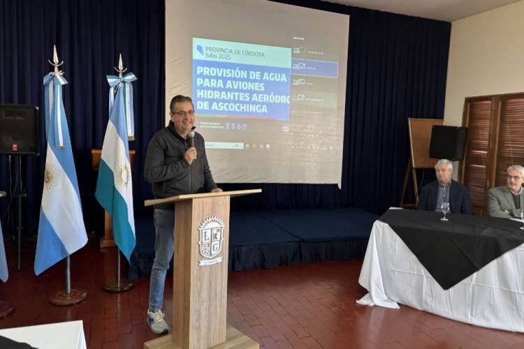 Impulsan obra en Ascochinga para proteger el norte de Córdoba de incendios
