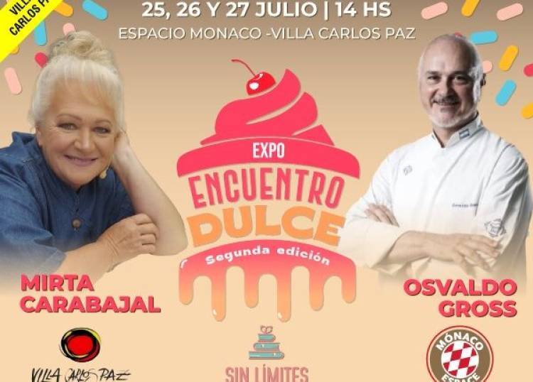 Villa Carlos Paz, epicentro pastelero con la visita de Osvaldo Gross y referentes del sector