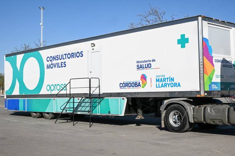 Nuevo camión sanitario de APROSS recorrerá el norte de Córdoba para facilitar el acceso a la salud