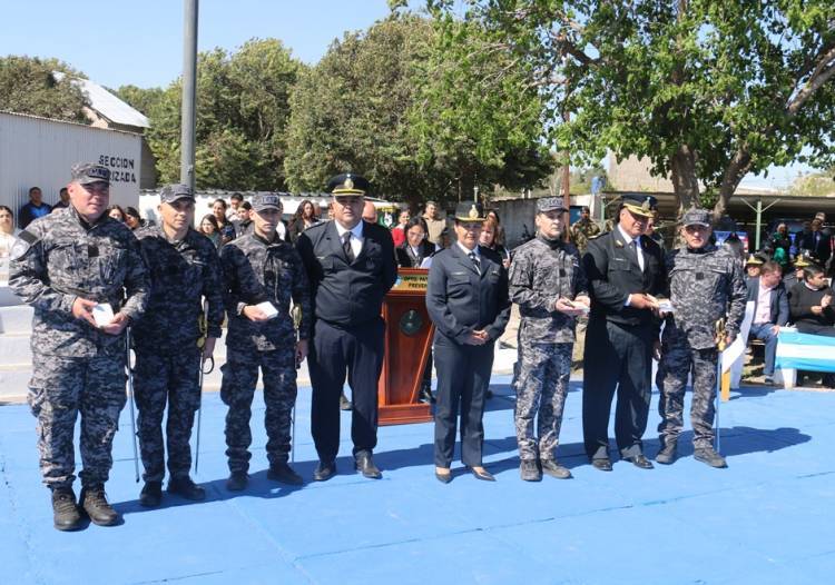La Patrulla Preventiva festejó sus 50 años con un acto histórico en Río Cuarto